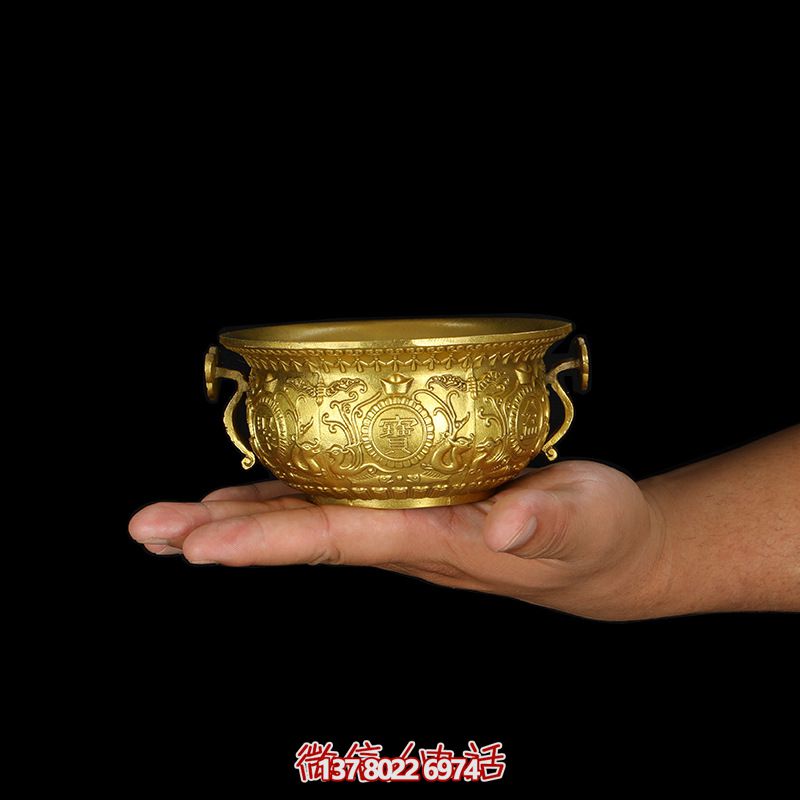 黃銅浮雕招財祭品 黃銅浮雕招財祭品