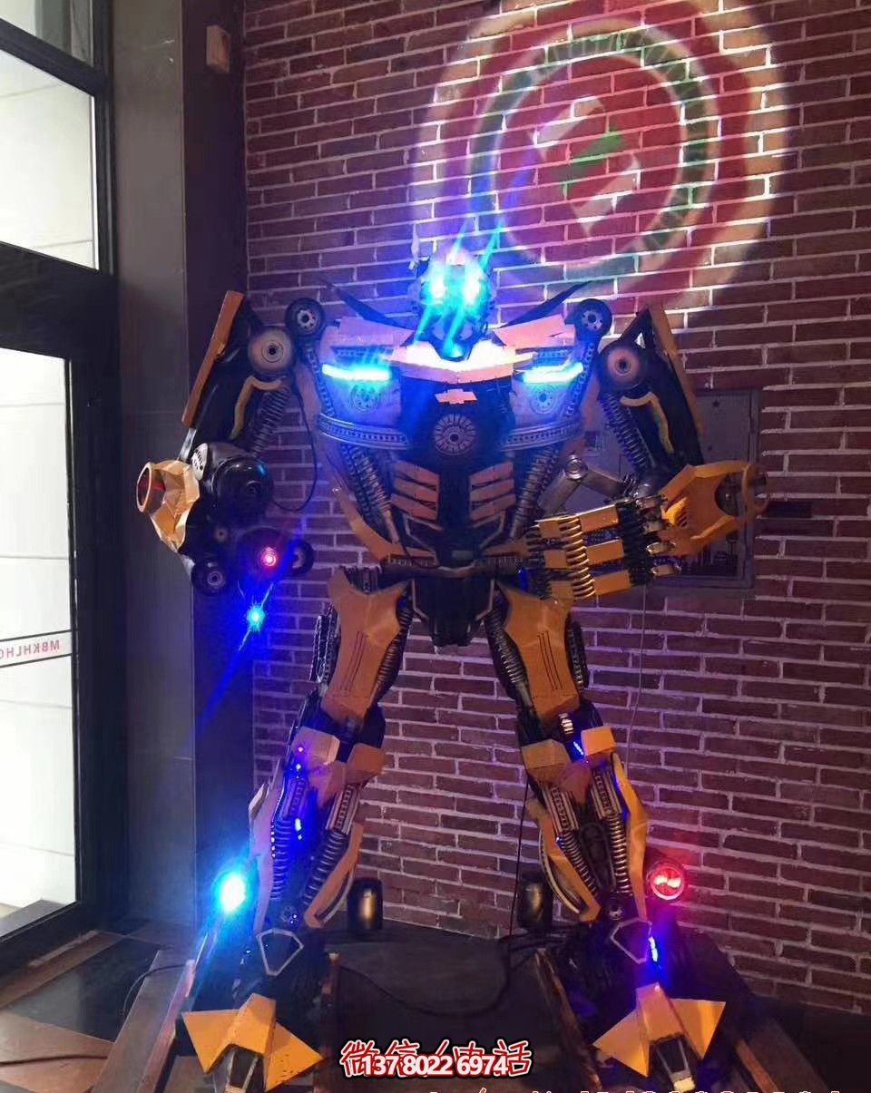 景區獨特變形金剛機器人不銹鋼雕塑 景區獨特變形金剛機器人不銹鋼雕塑