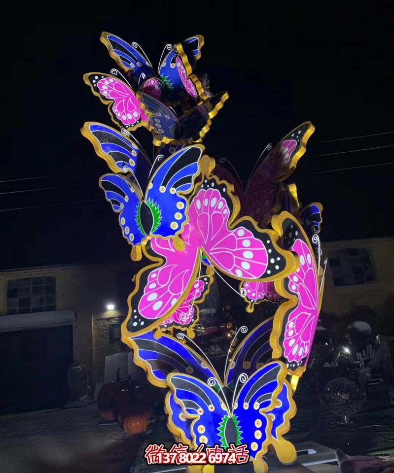玻璃鋼蝴蝶雕塑,彩繪操場裝飾 玻璃鋼蝴蝶雕塑,彩繪操場裝飾