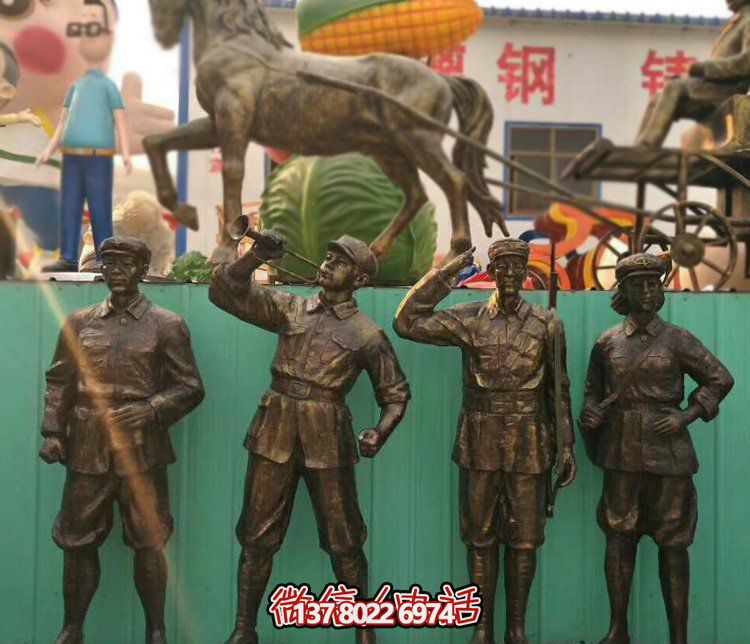 紀(jì)念八路軍銅雕 紀(jì)念八路軍銅雕
