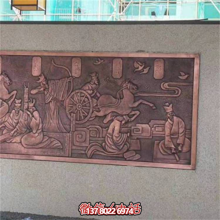 全方位視覺藝術裝飾——室內外雕塑、浮雕、壁畫、銅雕的完美結合