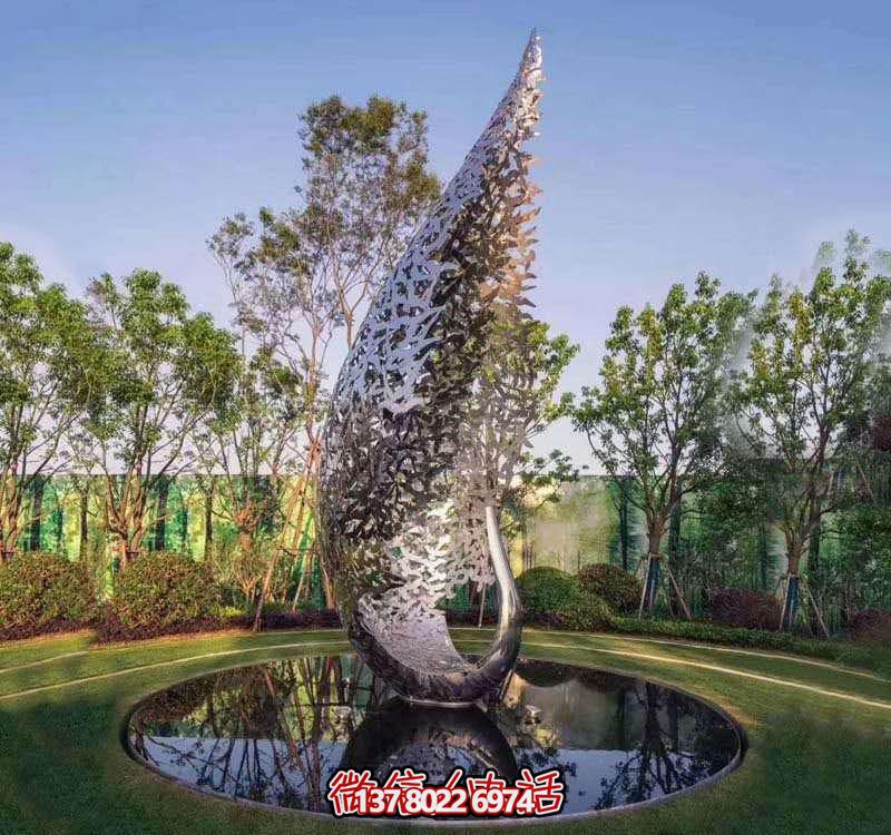 鳳凰不銹鋼雕塑,美化園林景觀 鳳凰不銹鋼雕塑,美化園林景觀