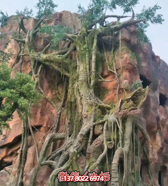 純天然石雕假山雕塑，為公園添彩添靈