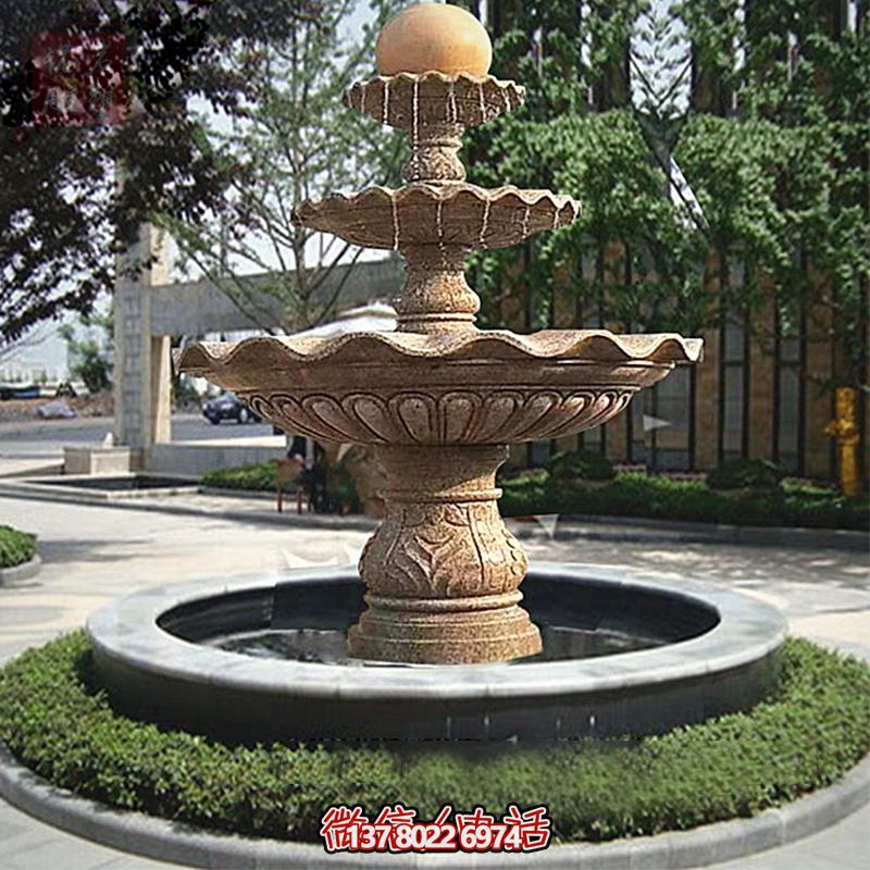 多層景觀噴泉石雕,為學(xué)院增添獨(dú)特的個(gè)性 多層景觀噴泉石雕,為學(xué)院增添獨(dú)特的個(gè)性