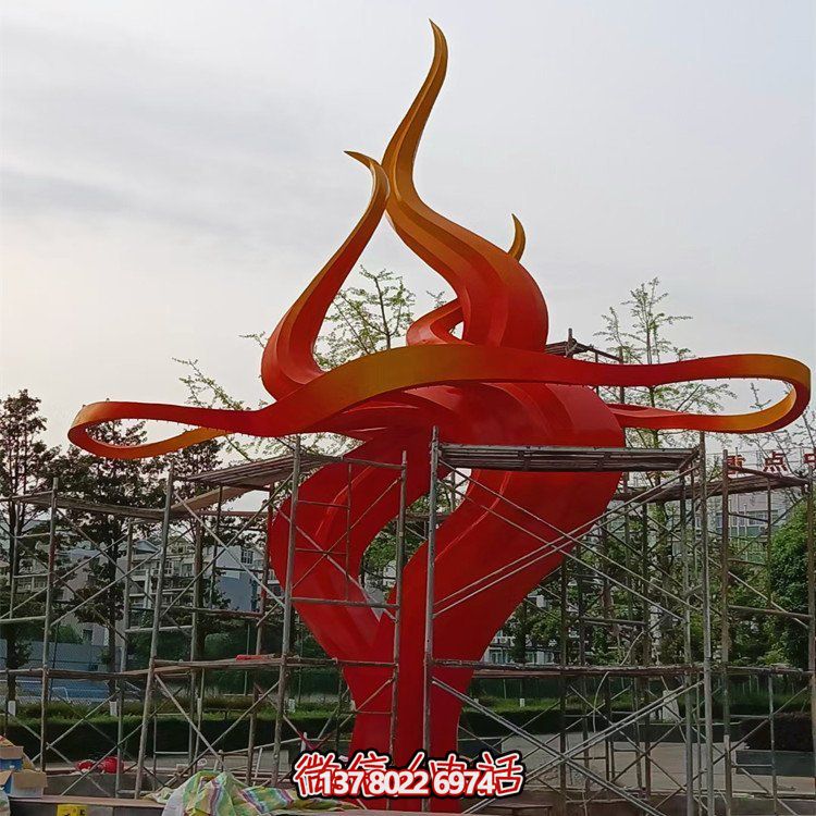 創(chuàng)意景觀不銹鋼雕塑擺件，點亮小區(qū)別墅美景