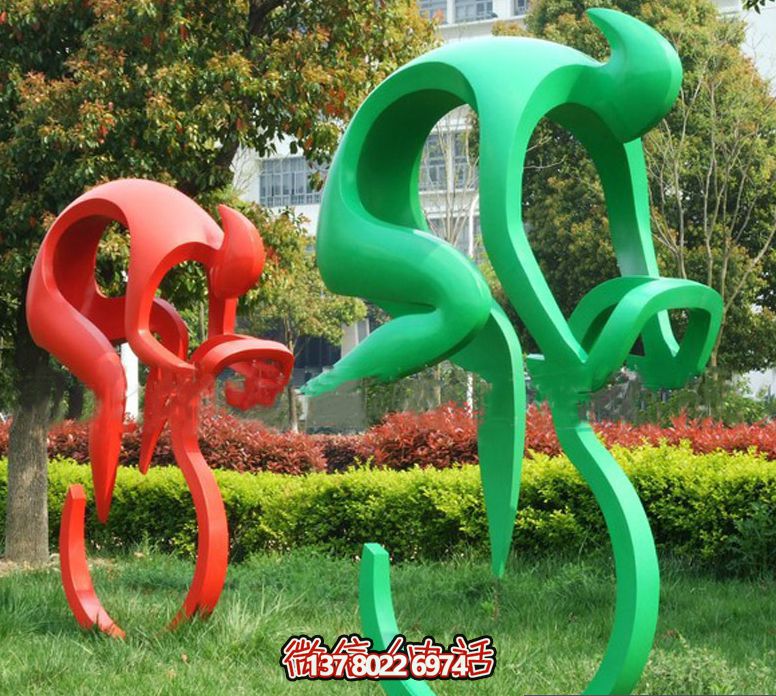 不銹鋼自行車雕塑 不銹鋼自行車雕塑