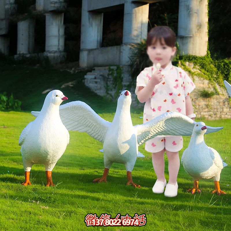 仿真城市廣場大型鴿子雕塑模型 仿真城市廣場大型鴿子雕塑模型