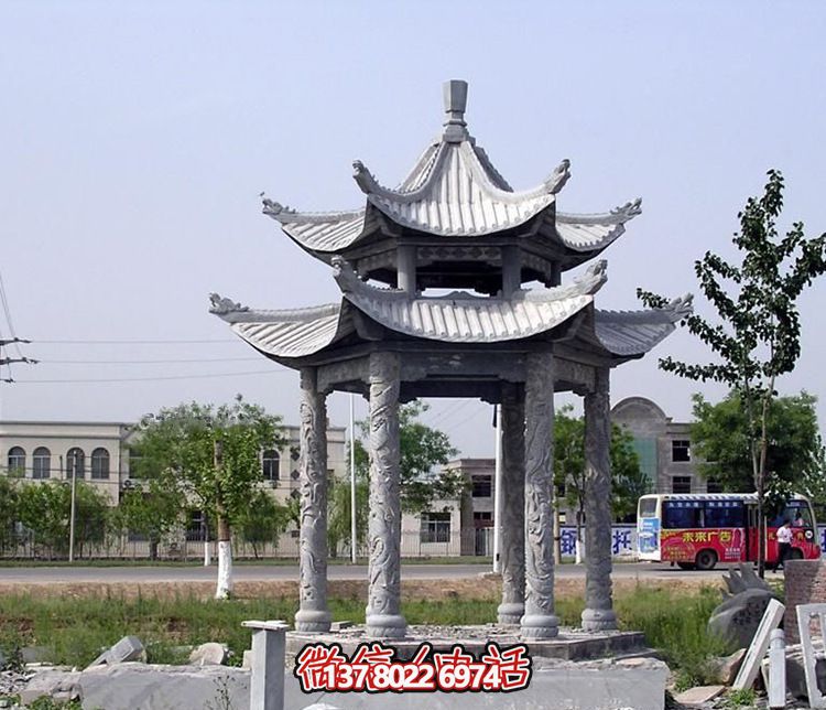 精美古建筑雕塑雙層涼亭,為公園廣場(chǎng)注入古典風(fēng)情 精美古建筑雕塑雙層涼亭,為公園廣場(chǎng)注入古典風(fēng)情