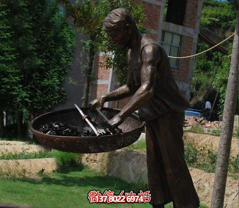 傳承古典,曬出最精美的茶葉人物銅雕 傳承古典,曬出最精美的茶葉人物銅雕