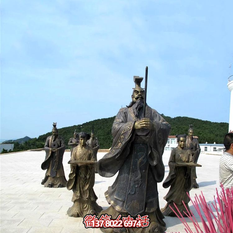 漢朝榮耀——漢武帝祭天情景鎏金雕塑 漢朝榮耀——漢武帝祭天情景鎏金雕塑