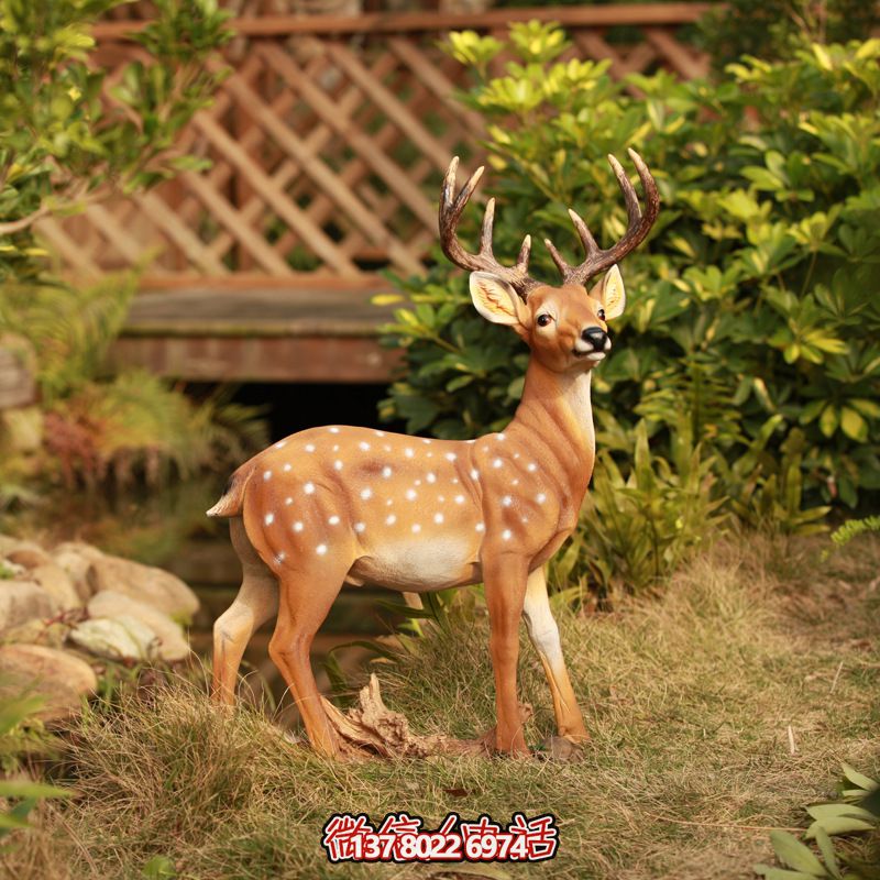 玻璃鋼彩繪梅花鹿雕塑,為庭院增添創(chuàng)意生活 玻璃鋼彩繪梅花鹿雕塑,為庭院增添創(chuàng)意生活