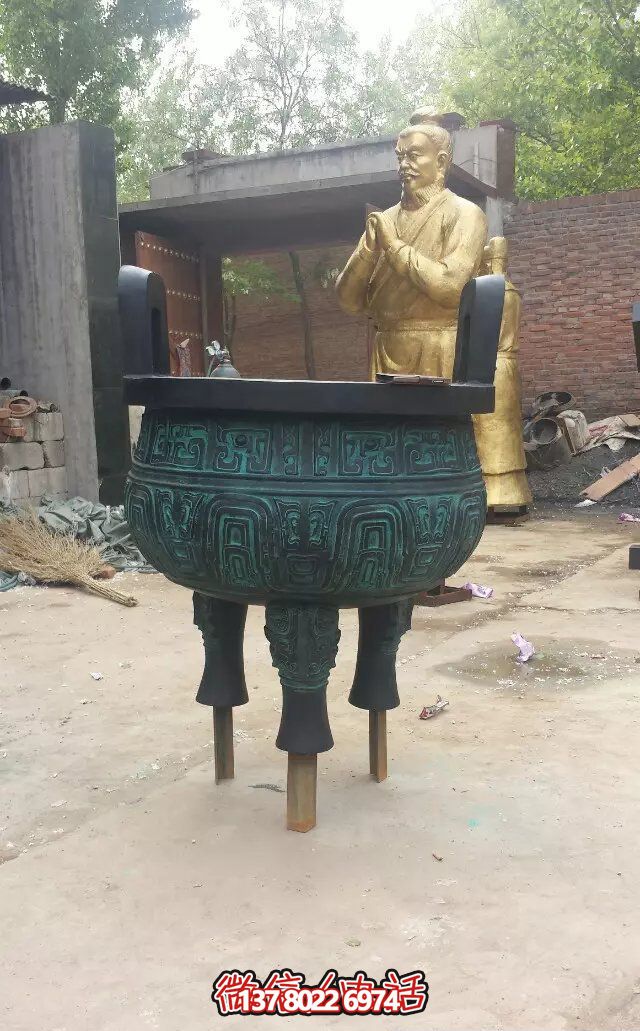 精美青銅雕塑,提升寺廟文物景觀 精美青銅雕塑,提升寺廟文物景觀