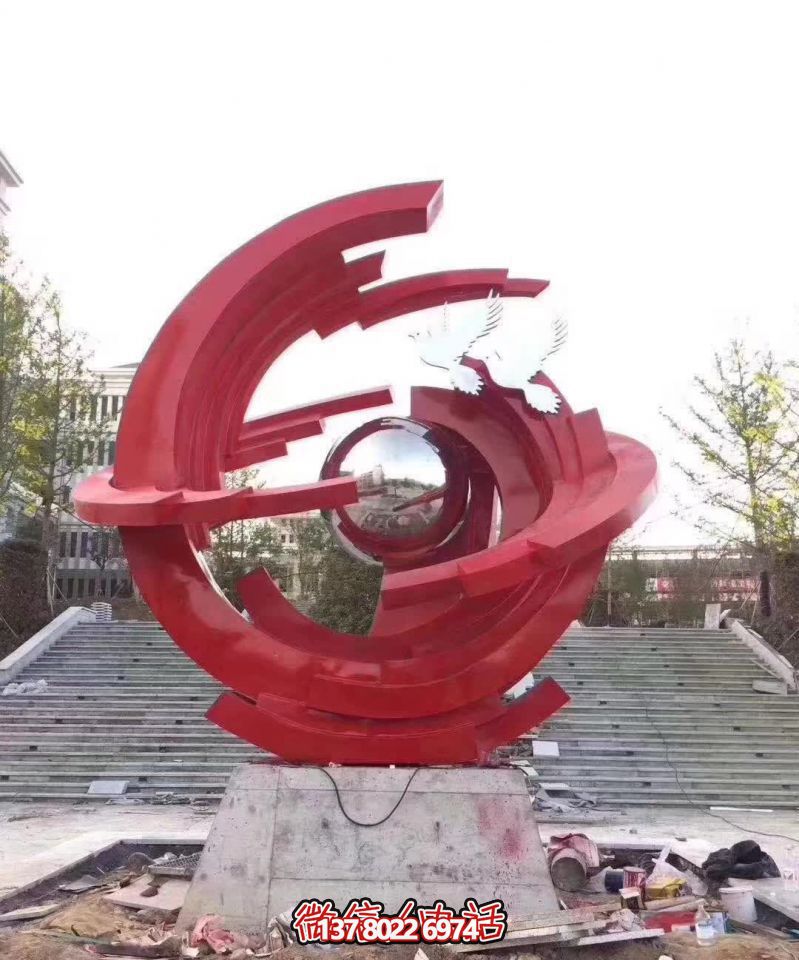 創意工藝圓球鴿子雕塑 創意工藝圓球鴿子雕塑