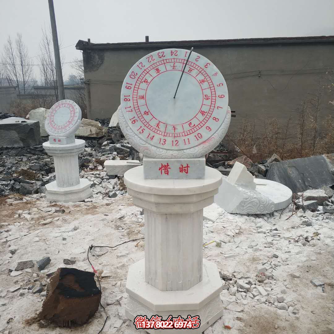 石質日晷雕塑，讓景區更加創意美觀！