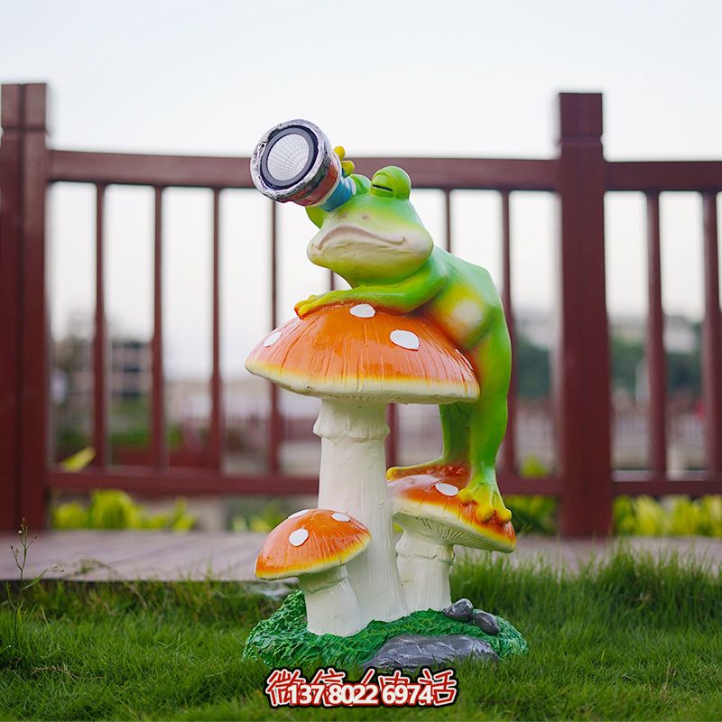 太陽能燈卡通動物模型擺件 太陽能燈卡通動物模型擺件