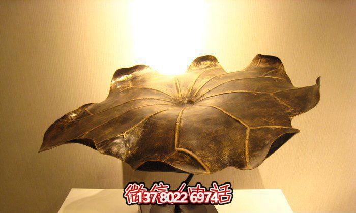 精美銅雕荷葉雕塑,添彩廣場環境 精美銅雕荷葉雕塑,添彩廣場環境