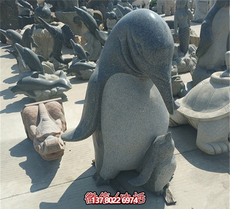 企鵝雕塑,讓公園更加精彩 企鵝雕塑,讓公園更加精彩