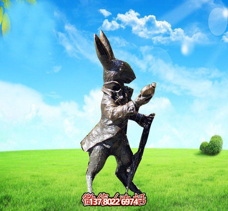 玻璃鋼兔子雕塑,裝飾你的草坪,讓你的個性閃耀 玻璃鋼兔子雕塑,裝飾你的草坪,讓你的個性閃耀