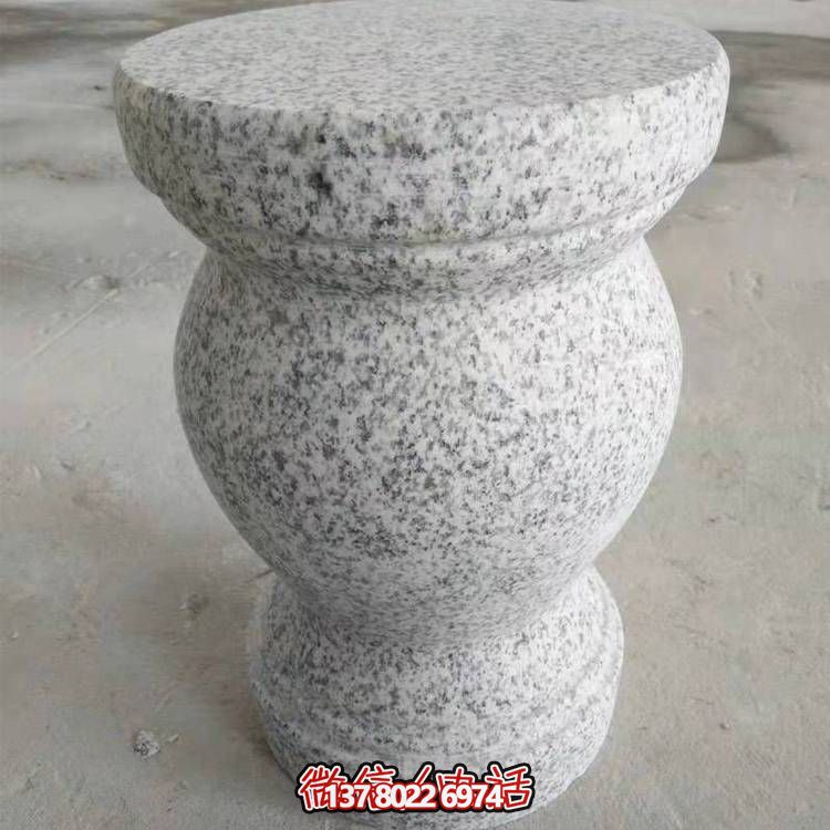 天然花崗巖圓鼓石凳，為您的庭院添彩