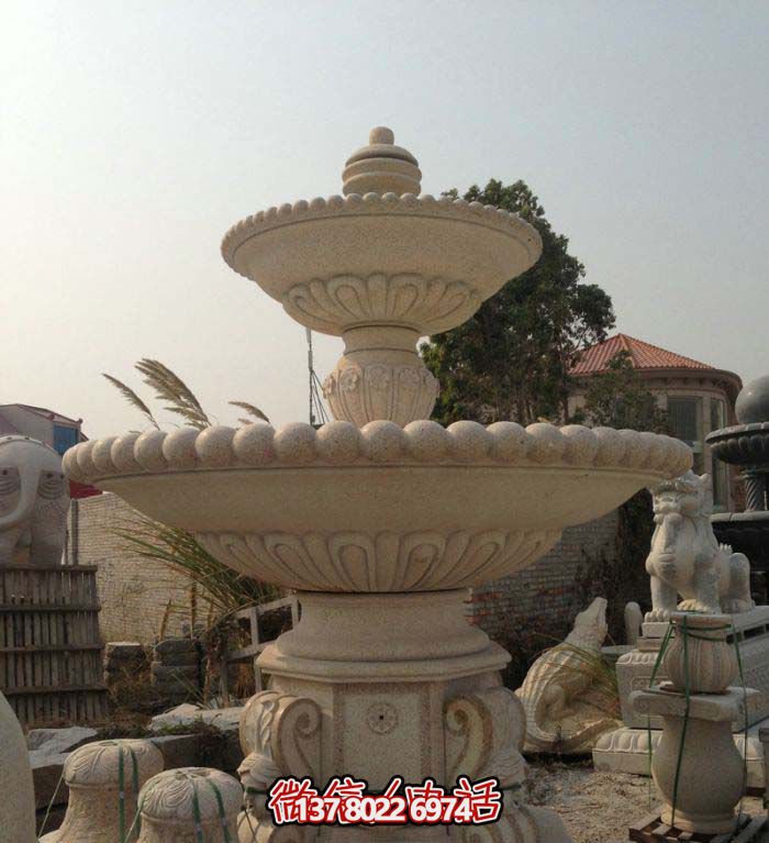 雕塑設計，構建大型花崗巖園林景觀