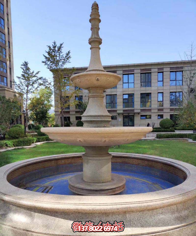 事業單位簡約大理石噴泉雕塑 事業單位簡約大理石噴泉雕塑