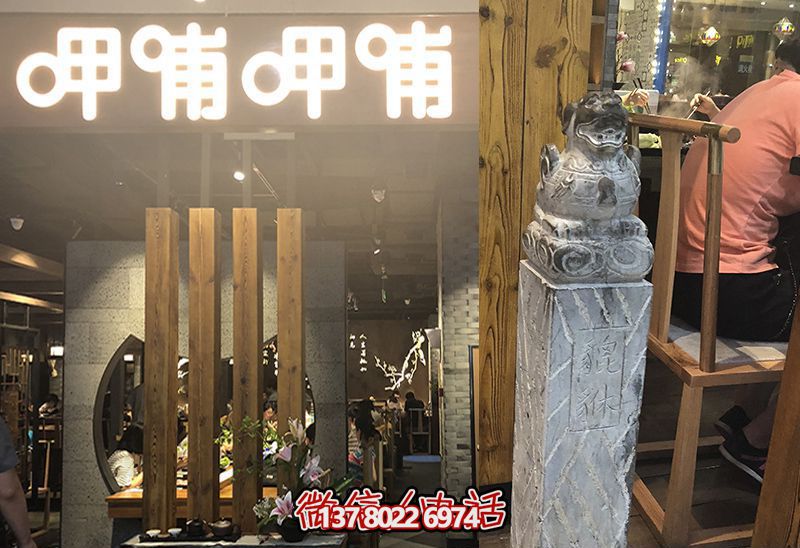 馬柱雕塑,為飯店室內裝飾添彩 馬柱雕塑,為飯店室內裝飾添彩