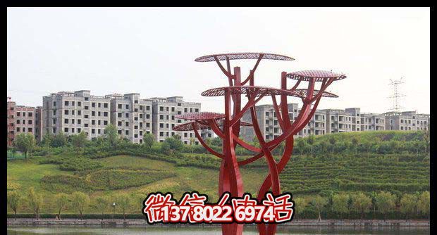 精致的不銹鋼抽象小樹雕塑 精致的不銹鋼抽象小樹雕塑