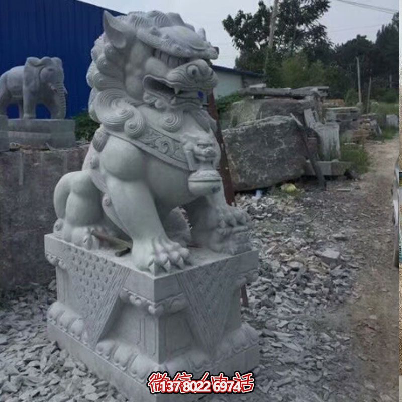 獅子雕塑鎮(zhèn)宅辟邪,美觀大方 獅子雕塑鎮(zhèn)宅辟邪,美觀大方