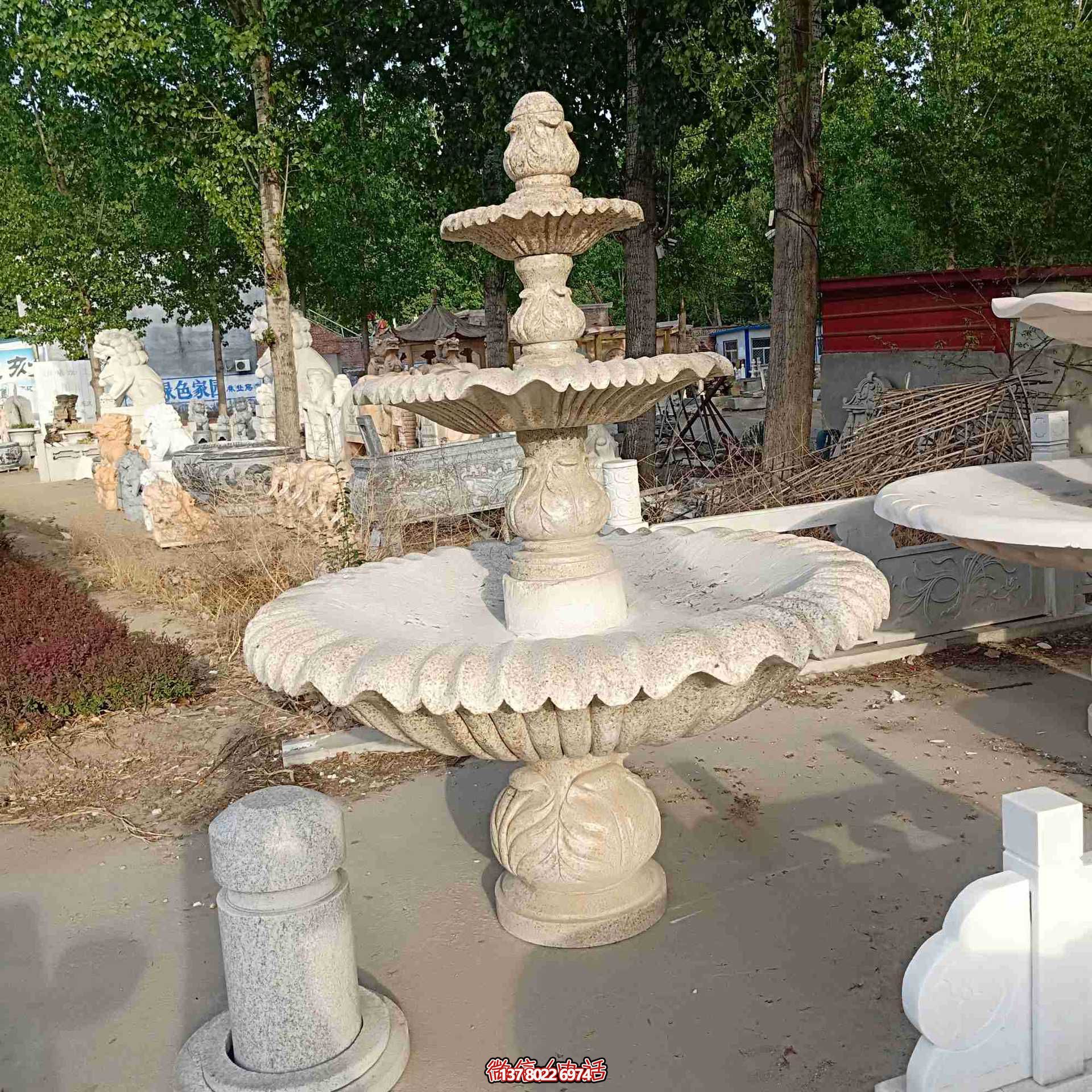 精美多層大理石風水球噴泉雕塑 精美多層大理石風水球噴泉雕塑