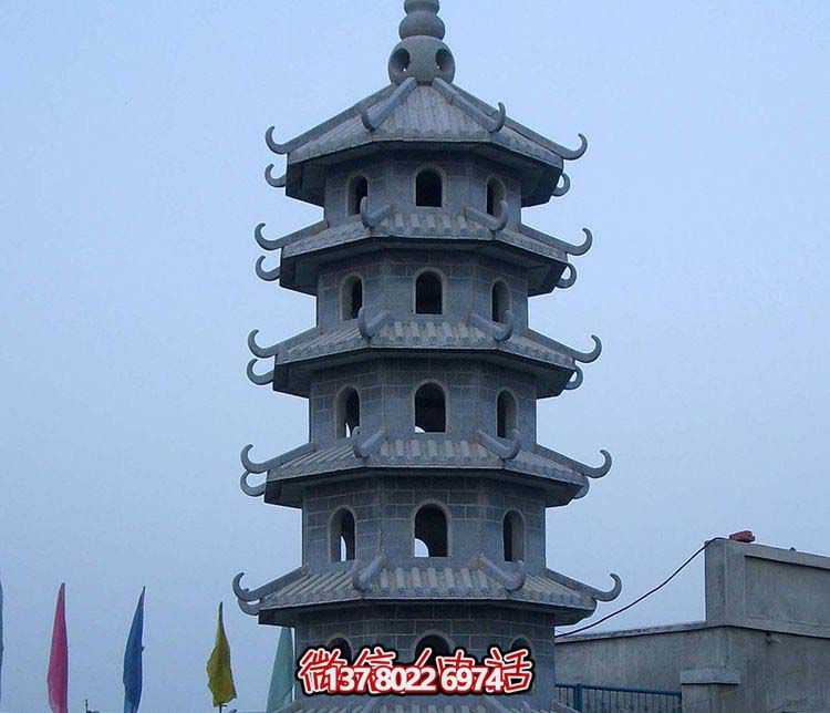 古典寶塔景觀園林,精美石雕青石多層搭配 古典寶塔景觀園林,精美石雕青石多層搭配