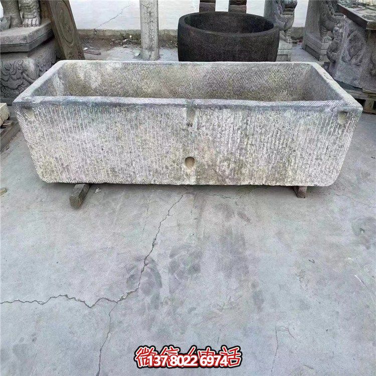 經典石槽景觀裝飾，營造自然和諧的室外空間