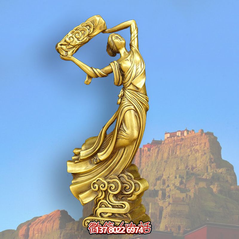 上古神話雕塑-女媧補天 上古神話雕塑-女媧補天