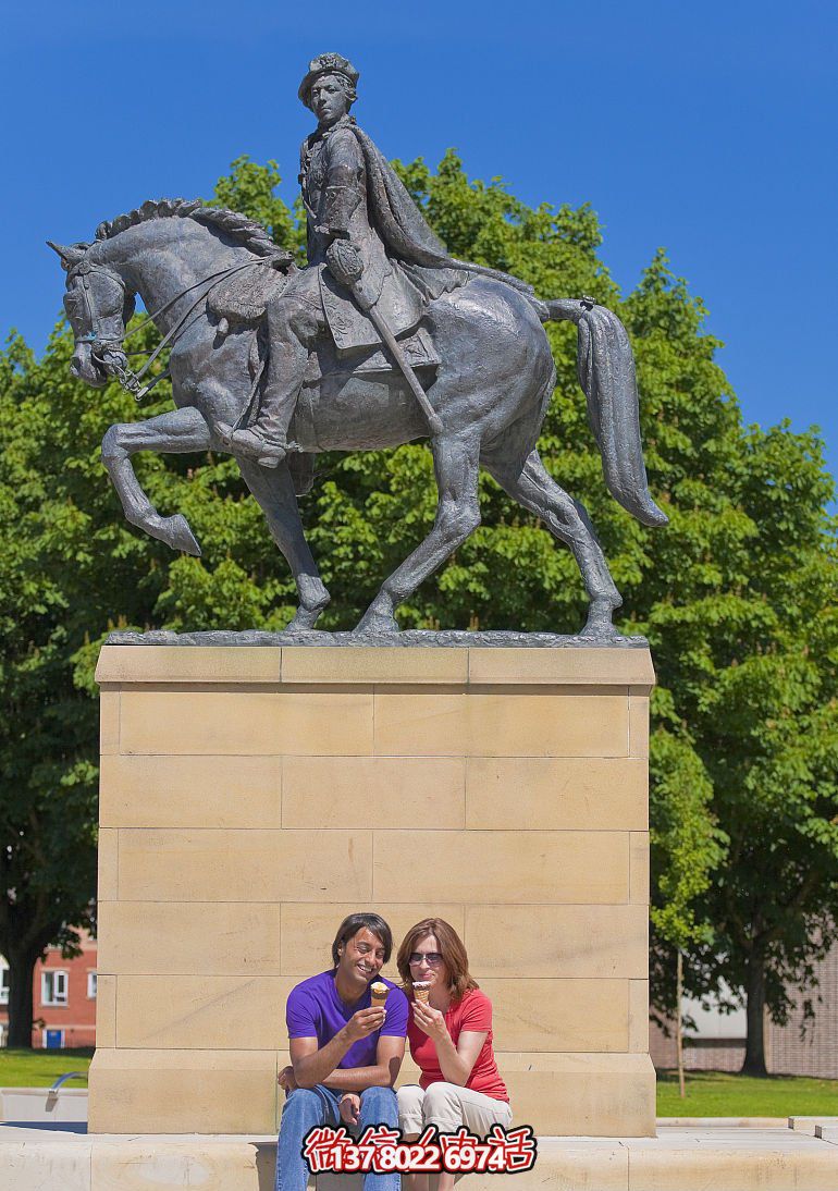 西方銅雕人物騎馬雕塑 西方銅雕人物騎馬雕塑