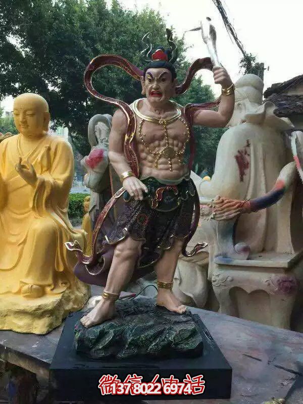 玻璃鋼八大金剛雕塑,護法神圣的守護 玻璃鋼八大金剛雕塑,護法神圣的守護