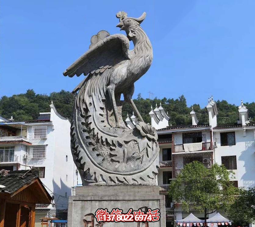 鳳凰雕塑,給公園帶來靈動之美 鳳凰雕塑,給公園帶來靈動之美