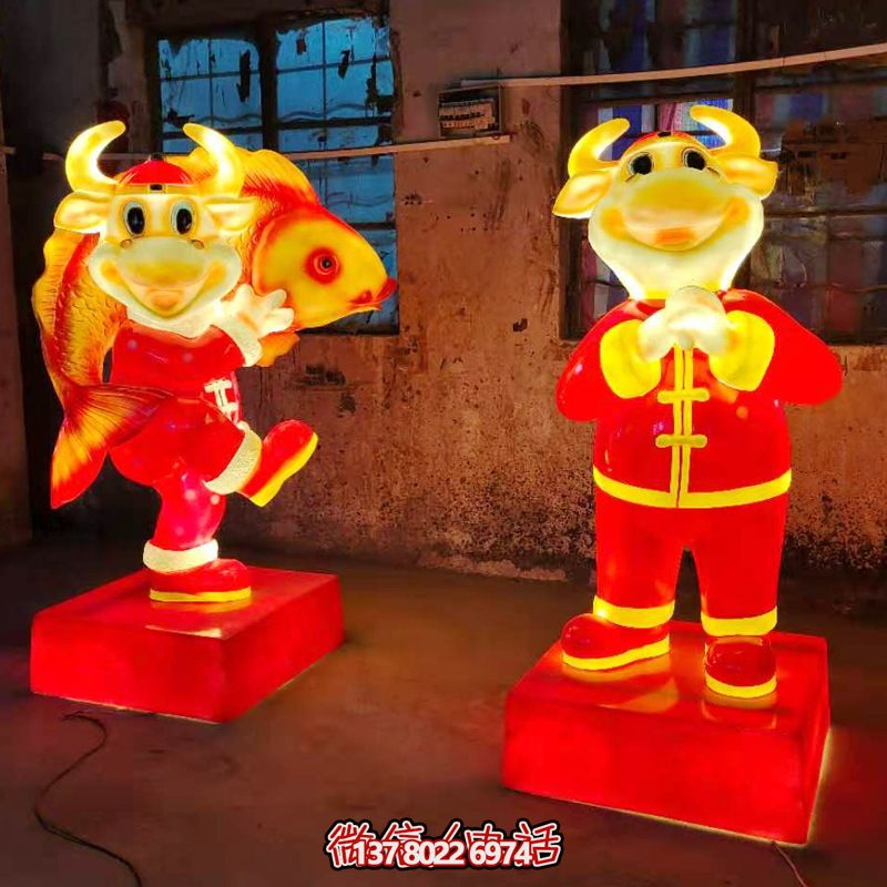 華爾街牛只有卡通創意的街道擺放 華爾街牛只有卡通創意的街道擺放