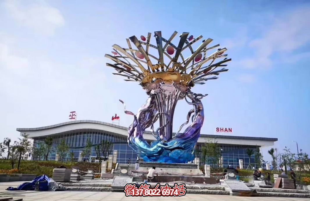 玻璃鋼美人魚(yú)雕塑,給廣場(chǎng)帶來(lái)彩繪跳舞美景 玻璃鋼美人魚(yú)雕塑,給廣場(chǎng)帶來(lái)彩繪跳舞美景