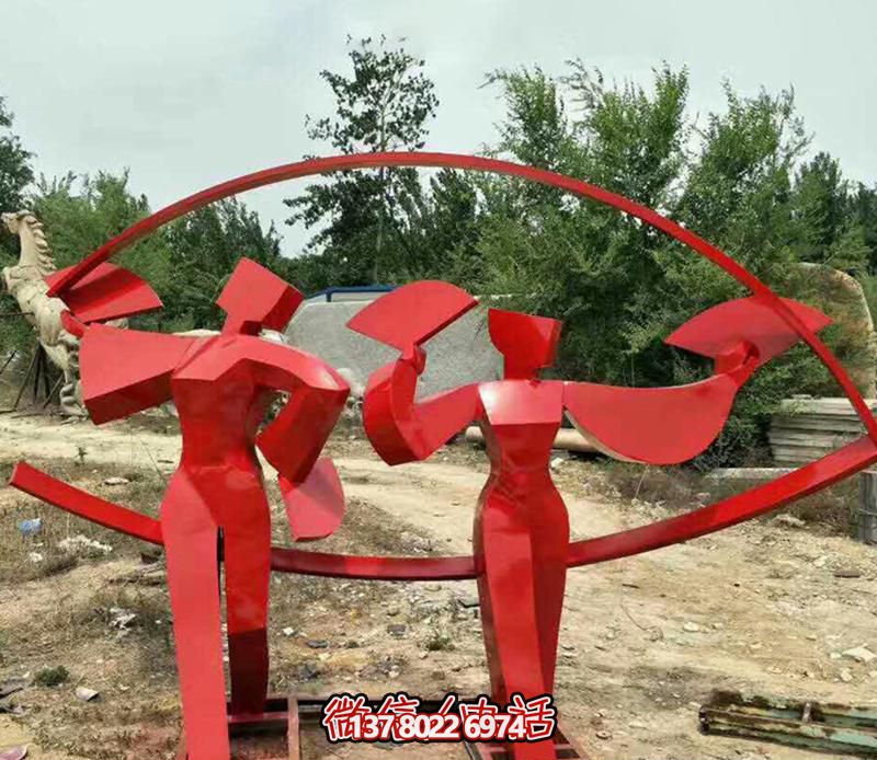 公園裝飾不銹鋼扇子雕塑 公園裝飾不銹鋼扇子雕塑