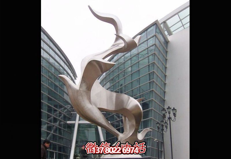 抽象不銹鋼雕塑大雁 抽象不銹鋼雕塑大雁