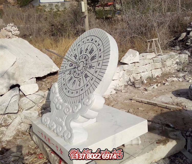 精致日晷雕塑，為你的戶外景區(qū)帶來創(chuàng)意石雕裝飾