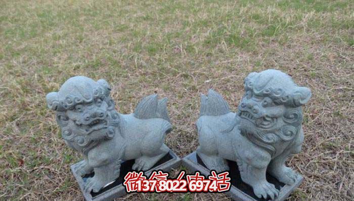 精美創意獅子大理石擺件，為戶外園林景觀增添更多美感