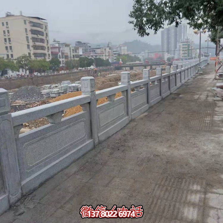 精美大理石雕塑圍欄，美化您的城市河道