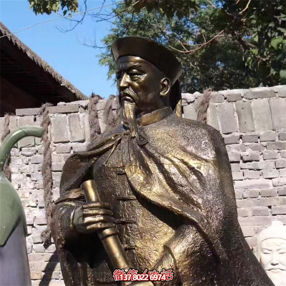 林則徐玻璃鋼雕像細節(jié)展示 林則徐玻璃鋼雕像細節(jié)展示