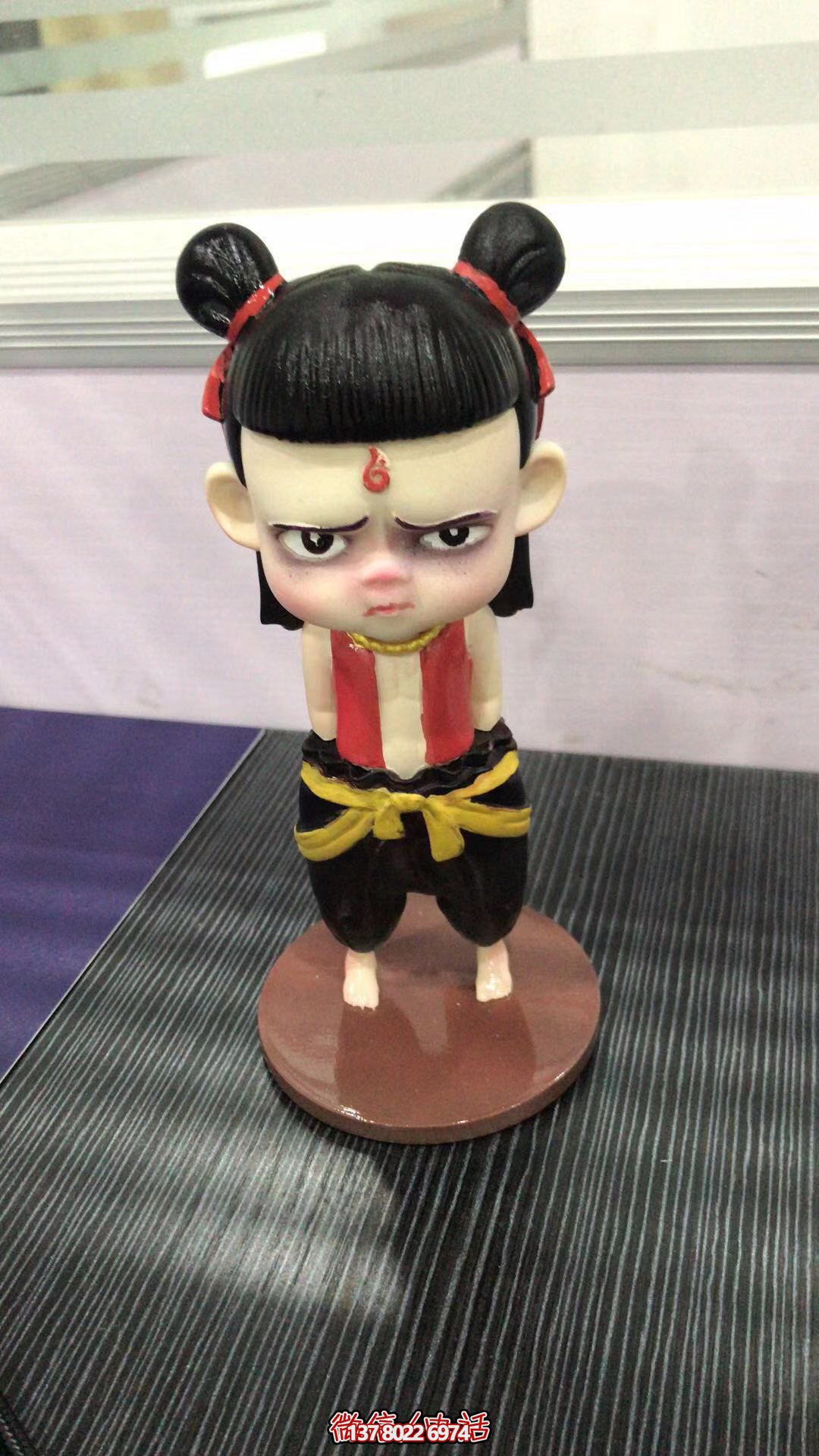 商場電影院創意擺件公園廣場玻璃鋼哪吒雕塑定制 商場電影院創意擺件公園廣場玻璃鋼哪吒雕塑定制