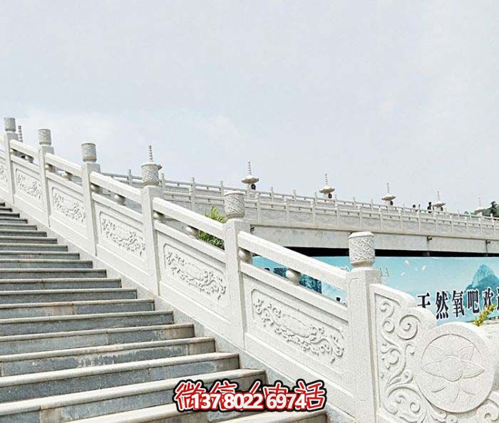 城市天橋大理石扶手鏤空欄桿 城市天橋大理石扶手鏤空欄桿