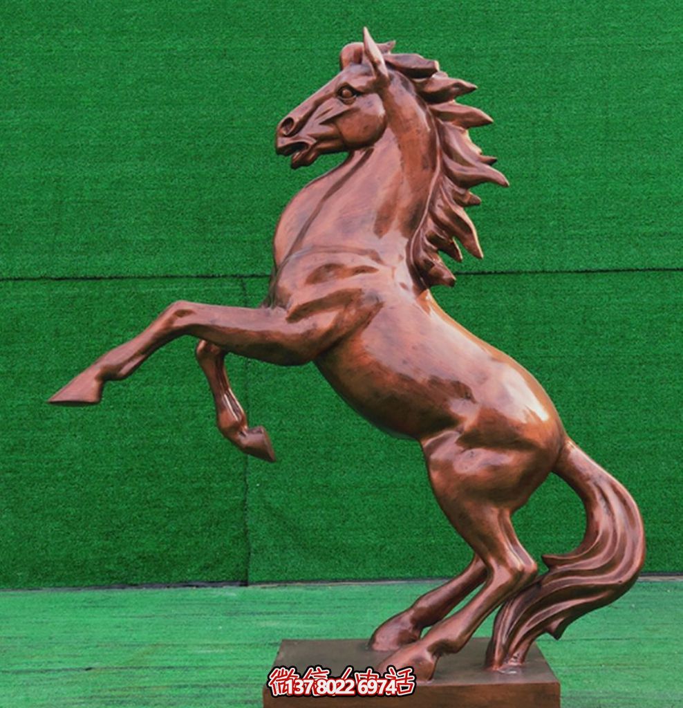 鑄銅馬雕塑--駿馬奔騰 鑄銅馬雕塑--駿馬奔騰
