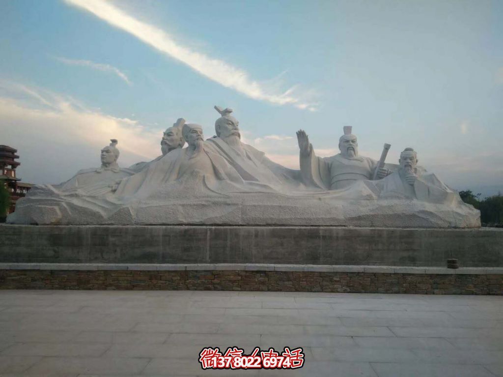 大型石材人物雕塑群雕 大型石材人物雕塑群雕