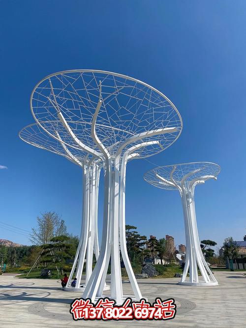 現代綠韻——大型不銹鋼戶外雕塑 現代綠韻——大型不銹鋼戶外雕塑