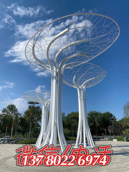 蒼穹之樹 —— 不銹鋼戶外景觀雕塑 蒼穹之樹 —— 不銹鋼戶外景觀雕塑