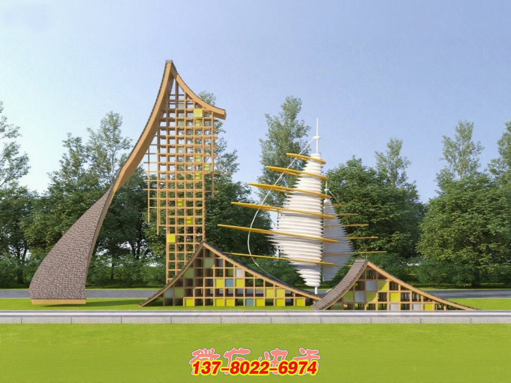 鏡光疊韻:不銹鋼與自然的景觀對(duì)話 鏡光疊韻:不銹鋼與自然的景觀對(duì)話